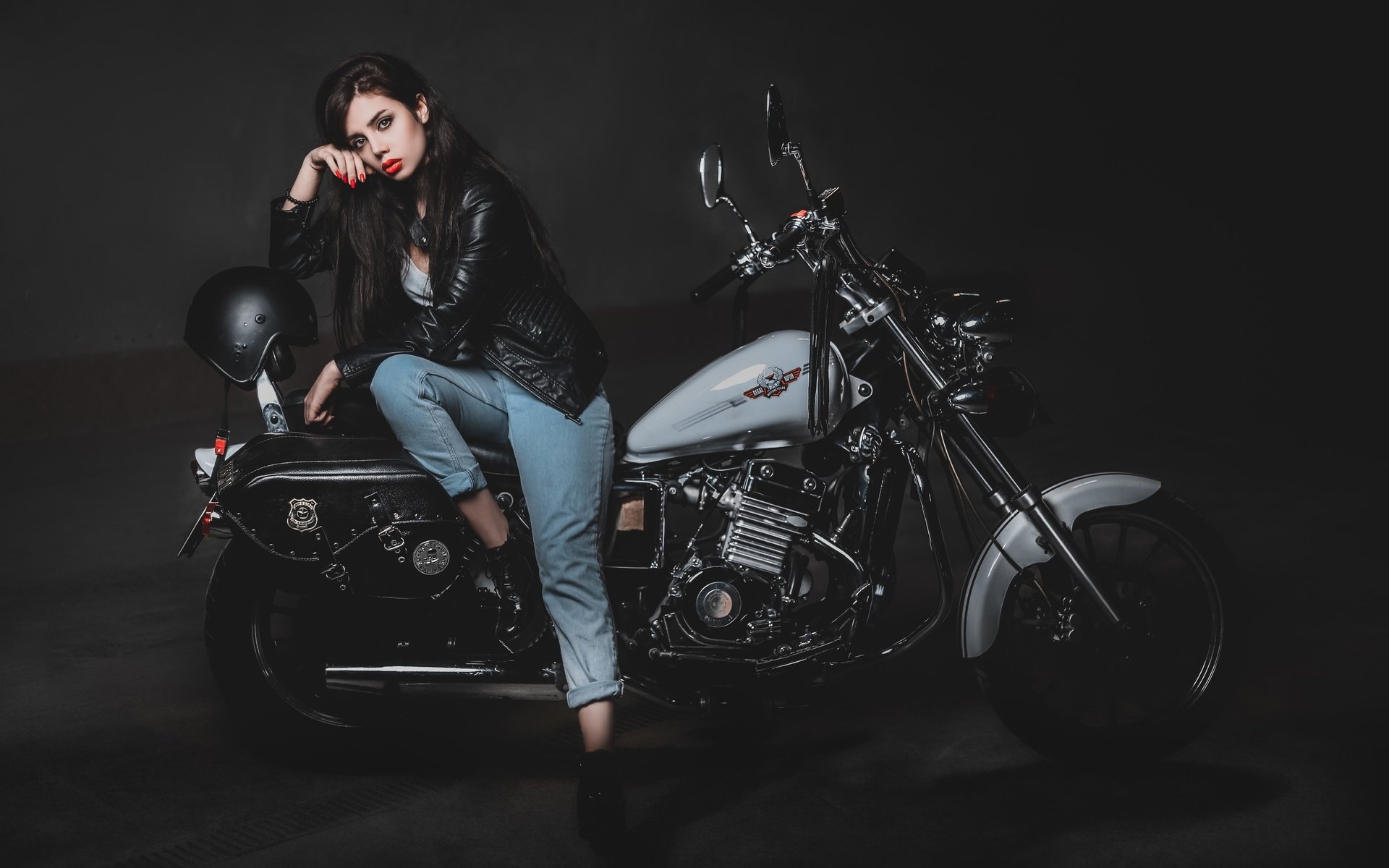 Biker girls: style and drive in Bishkek