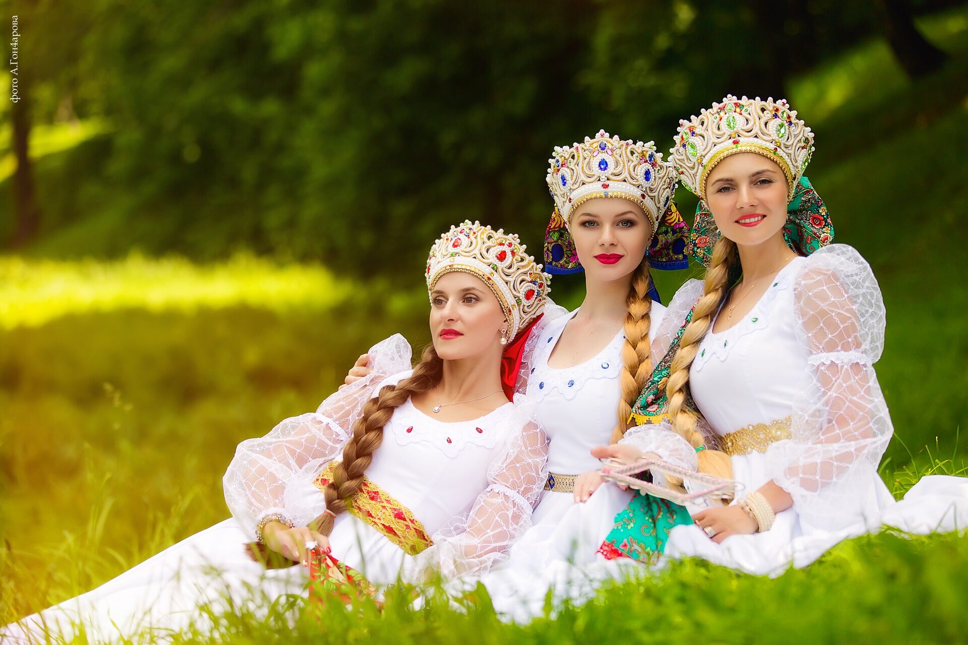 Slavic women in Bishkek
